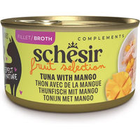 Produktbild von Schesir Cat Fruit Selection Katzen Nassfutter Thunfisch und Mango in Brühe 24 x 75 g