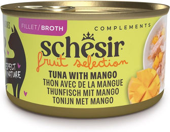Schesir Cat Fruit Selection Katzen Nassfutter Thunfisch und Papaya in Gelee 24 x 75 g – Bild 1 von 1