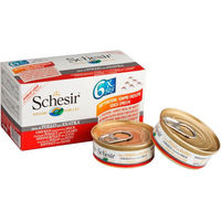 Produktbild von Schesir Cat Natural Katzen Nassfutter Huhn und Ente Multipack 6x50g - 6 x 50 g