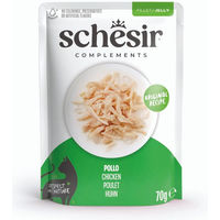 Produktbild von Schesir Complements Hühnerfilets in Gelee Katzen Nassfutter Adult 6 x 70 g - 6 x 70 g