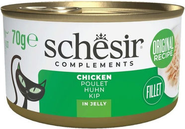 Schesir Complements Katzen Nassfutter Huhn in Gelee 70 g – Bild 1 von 1
