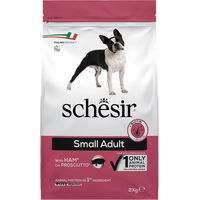 Produktbild von Schesir Dog Small Adult Hundefutter mit Schinken für kleine Rassen 2 kg - 2 kg
