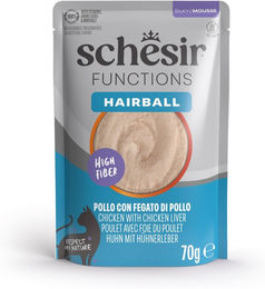 Schesir Functions Mousse Huhn & Schinken für Katzen 24 x 70 g – Bild 1 von 1