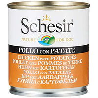 Produktbild von Schesir Hund Nassfutter Huhn mit Stückchen in Gelee Adult 12 x 285 g - 12 x 285 g