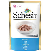 Produktbild von Schesir Katzen Nassfutter Kitten Thunfisch 20x85g