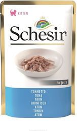 Schesir Katzen Nassfutter Kitten Thunfisch ohne Konservierungsstoffe 20x85g - 20 x 85 g – Bild 1 von 2