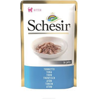 Produktbild von Schesir Katzen Nassfutter Kitten Thunfisch ohne Konservierungsstoffe 20x85g - 20 x 85 g