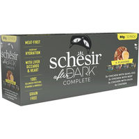 Produktbild von Schesir Katzen Nassfutter Stückchen in Sauce Huhn Getreidefrei 12 x 80 g - 12 x 80 g