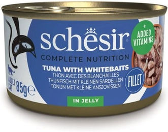Schesir Katzen Nassfutter Thunfisch in Gelee für Adult 85 g - 24 x 85 g – Bild 1 von 2