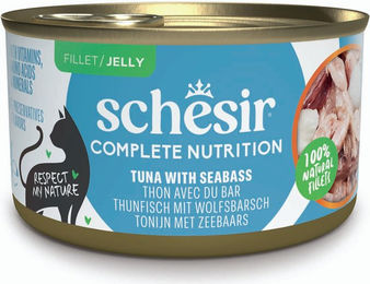 Schesir Katzen Nassfutter Thunfisch in Gelee für adulte Katzen 6 x 85 g glutenfrei - 6 x 85 g – Bild 1 von 8