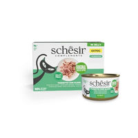 Produktbild von Schesir Katzen Nassfutter Thunfischfilets mit Algen in Gelee 6x70g - 6 x 70 g