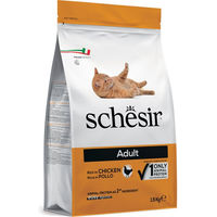 Produktbild von Schesir Katzenfutter Adult Huhn Monoprotein Hypoallergen 1,5 kg Beutel - 1,5 kg
