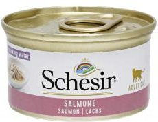 Schesir Katzenfutter Lachs für erwachsene Katzen 90g – Bild 1 von 2