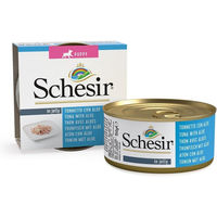 Produktbild von Schesir Katzenfutter Thunfisch Stückchen in Gelee für Welpen 150g