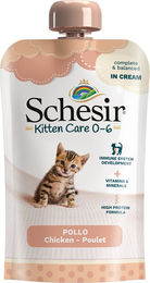 Schesir Kitten Mousse Creme Huhn Getreidefrei 10 x 150 g - 150 g – Bild 1 von 5