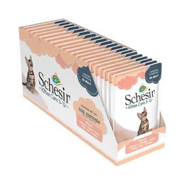 Schesir Kitten Nassfutter Huhn in Gelee 20 x 85 g – Bild 1 von 4