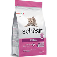 Produktbild von Schesir Kitten Nassfutter Huhn Monoprotein Hypoallergen 3 x 1,5 kg