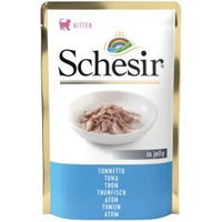 Produktbild von Schesir Kitten Nassfutter Thunfisch ohne Farb- und Aromastoffe sowie Konservierungsstoffe 20x85 g