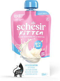 Schesir Kitten Ziegenmilch Getreidefrei 12 x 150 g – Bild 1 von 1