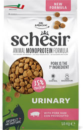 Schesir Monoprotein Urinary Trockenfutter mit Schinken für erwachsene Katzen 2 x 1,5 kg – Bild 1 von 1