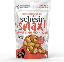 Schesir Snax Pillows Katzen Leckerli Lachs 3 x 60 g – Bild 1 von 1