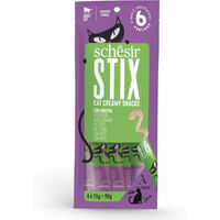 Produktbild von Schesir Stix Creamy Snacks Ente Huhn Fisch für Katzen 90 g