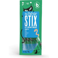Produktbild von Schesir Stix Creamy Snacks Thunfisch für Katzen 90 g zur Unterstützung der Flüssigkeitszufuhr