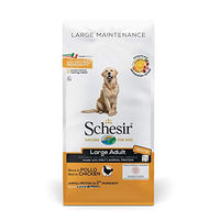 Produktbild von Schesir Trockenfutter für große Hunde Adult Huhn Bio 12 kg - 2 x 12 kg