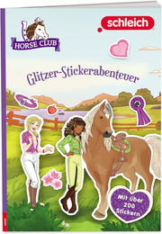 Produktbild von Schleich Horse Club Bastelbuch Glitzer-Stickerabenteuer
