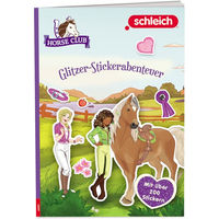 Produktbild von Schleich Horse Club Bastelbuch Glitzer-Stickerabenteuer