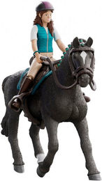 Produktbild von Schleich Horse Club Spielfigur Lisa & Storm 42712