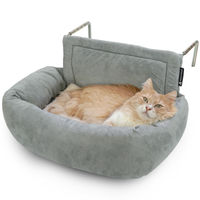 Produktbild von Schlitzohr Premium Heizungsliege Murphy Katzen-Hängematte Grau aus Polyester für Katzen