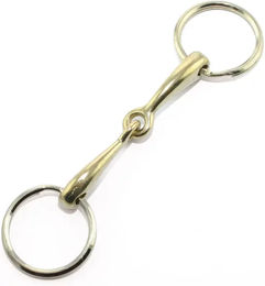 Produktbild von Schlüsselanhänger für D-Ring Zügel von Umbria Equitazione aus Metall in Gold