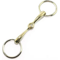 Produktbild von Schlüsselanhänger für D-Ring Zügel von Umbria Equitazione aus Metall in Gold