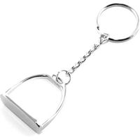 Produktbild von Schlüsselanhänger Umbria Equitazione aus Metall in Silber für Unisex