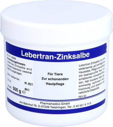 Schmees GmbH Lebertran-Zinksalbe vet. Pfotenpflege 500 g – Bild 1 von 1