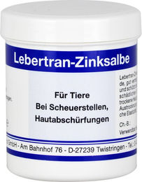 Schmees GmbH Lebertran Zinksalbe vet. Pfotenpflege – Bild 1 von 3