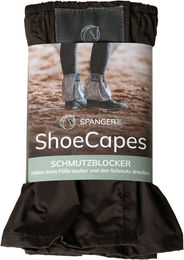 Schmutzblocker ShoeCapes wasserabweisende Schuhüberziezer aus Stoff in Schwarz Unisex One Size – Bild 1 von 5