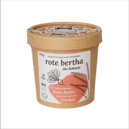 Produktbild von Schnauze voll Hundekeks Rote Bertha Bio Vegan Hypoallergen 100g - 100 g