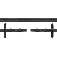 Produktbild von Schockemöhle Sports Gummizügel mit Zaumhaken Schwarz Silber P2