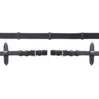 Produktbild von Schockemöhle Sports Leder Gurtzügel Schwarz/Silber P2
