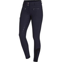 Produktbild von Schockemöhle Sports Reithose Damen Winter Full-Grip Heather FS Style True Navy Blau Größe 42