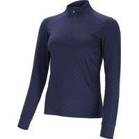Produktbild von Schockemöhle Sports Trainingsshirt für Damen in Blau mit Strass-Verzierung