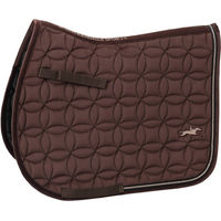 Produktbild von Schockemöhle Springschabracke SP Soft Velvet für Pferde in Mocca Größe WB