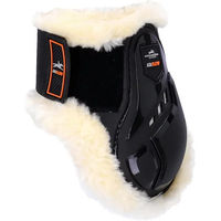 Produktbild von Schockemöhle Air Flow Champion Fetlock Boots Fur Streichkappen für Pferde Schwarz Vollblut