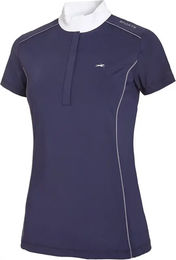Produktbild von Schockemöhle Ariana Reitshirt für Damen in Blau Grösse XL