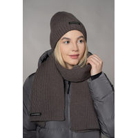 Produktbild von Schockemöhle Beanie Braided Style Mütze aus Polyester in Braun