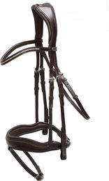 Schockemöhle Concord Anatomische Trense aus Leder für Warmblut in Espresso Braun – Bild 1 von 3