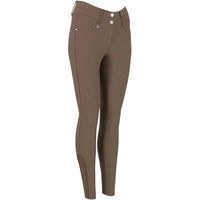 Produktbild von Schockemöhle Damen Reithose Mid Grip Sommer Jacky Beige Braun Größe 34