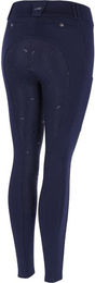 Schockemöhle Dorina Riding Tights Reitleggings Damen Blau Winter Polyamid – Bild 1 von 9